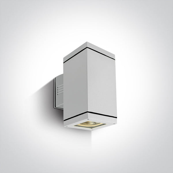 One Light 67132A/W WHITE WALL 2xPAR30 IP54