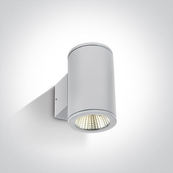 One Light 67138/W/W WHITE COB LED 2x6W WW IP54 230V