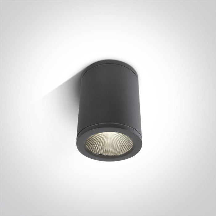 One Light 67138C/AN/W ANTHRACITE COB LED 6W WW IP54 100-240V