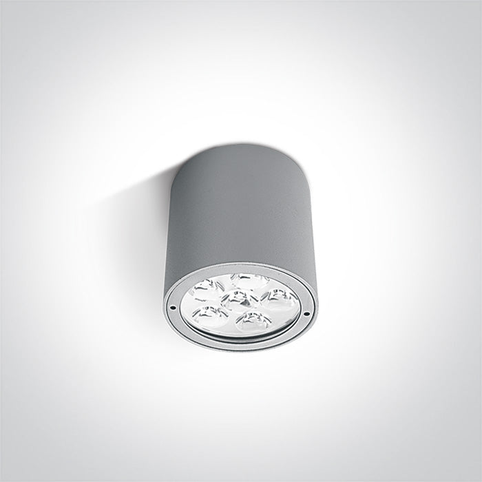 One Light 67138C/G/W GREY LED 6X1W WW IP54