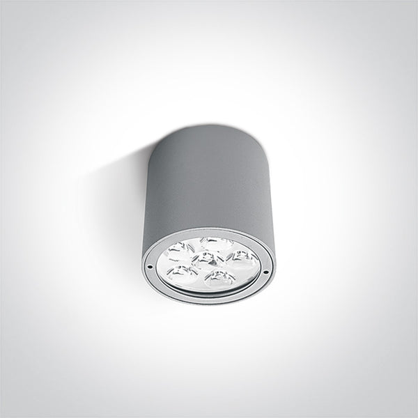 One Light 67138C/G/W GREY LED 6X1W WW IP54