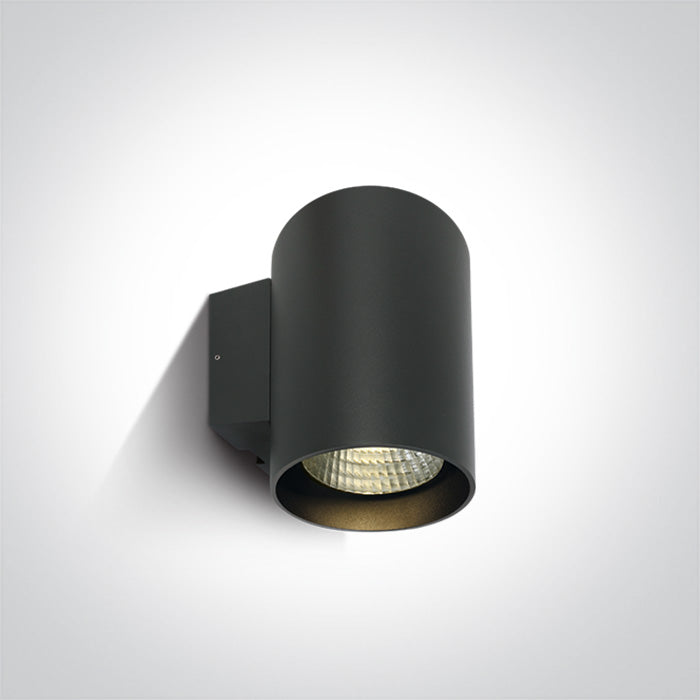 One Light 67138EL/AN/W ANTHRACITE COB LED 20W WW IP65 230V DIMMABLE