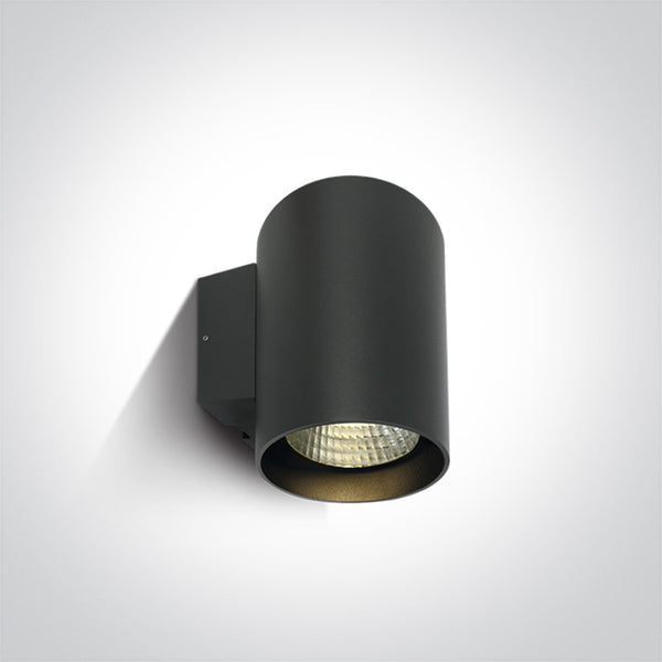 One Light 67138EL/AN/W ANTHRACITE COB LED 20W WW IP65 230V DIMMABLE