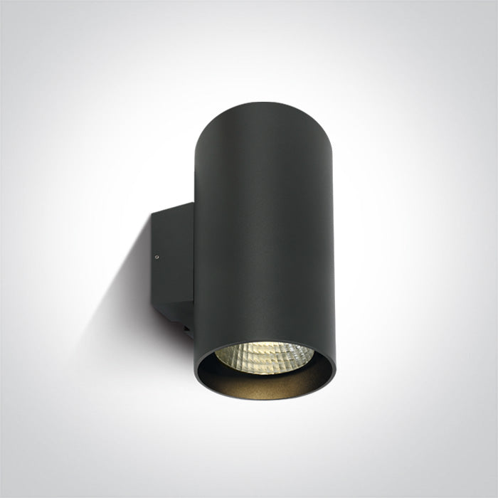 One Light 67138L/AN/W ANTHRACITE COB LED 2x20W WW IP65 230V DIMMABLE