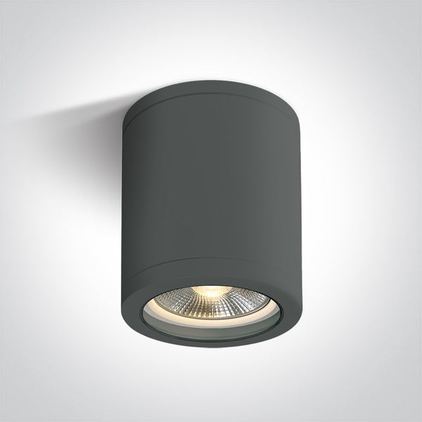 One Light 67142C/AN ANTHRACITE CYLINDER E27 10W PAR30 IP65