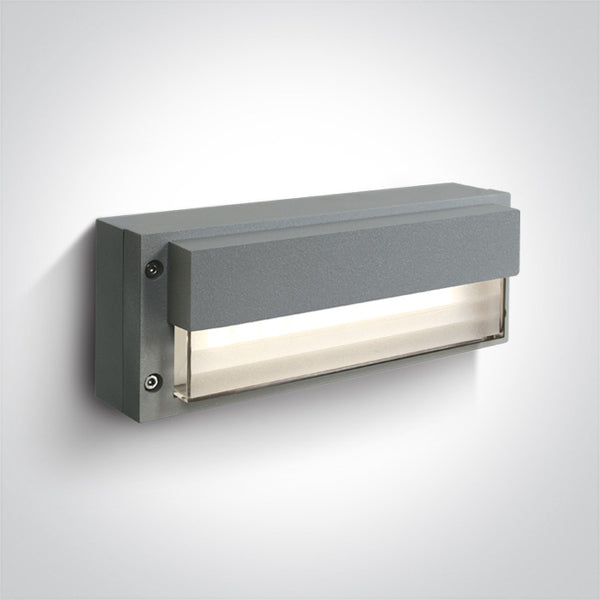 One Light 67176/G/W GREY LED WARM WHITE IP54 230V