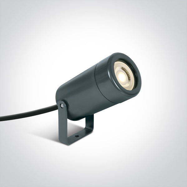 One Light 67200G/AN ANTHRACITE SPOT GU10 6W IP65 100-240V