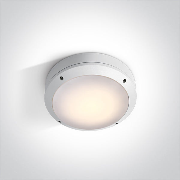 One Light 67204/W WHITE IP54 E27