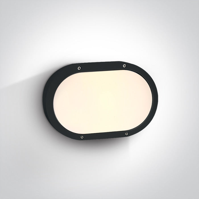 One Light 67204B/B BLACK IP54 2xE27