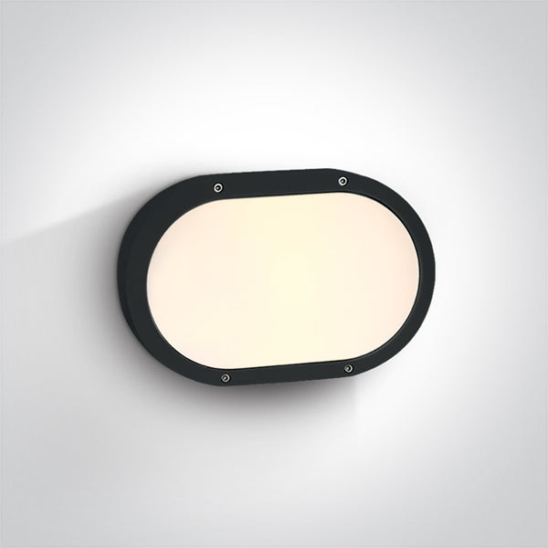 One Light 67204B/B BLACK IP54 2xE27