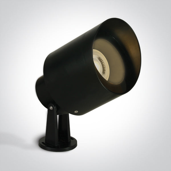 One Light 67204G/B BLACK SPOT GU10 10W IP65 100-240V