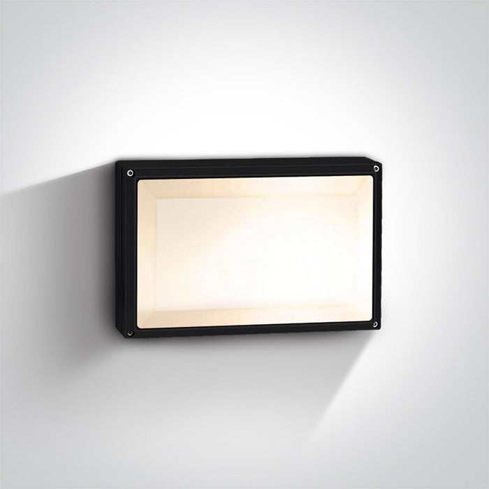 One Light 67208B/B BLACK IP54 2xE27