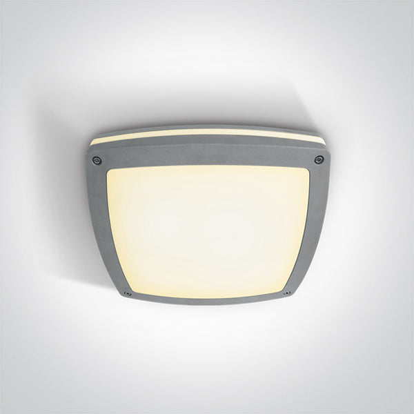 One Light 67216/G GREY IP54 2xE27 20W