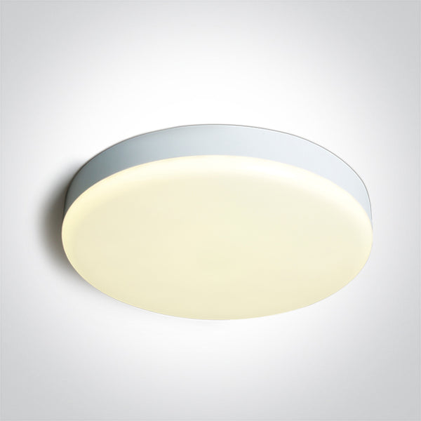 One Light 67220B/W/V WHITE PLAFO 35W CCT IP65 230V
