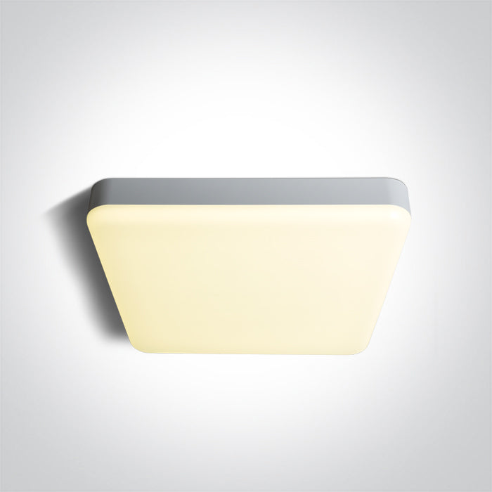 One Light 67220E/W/V WHITE PLAFO 35W CCTV IP65 230V