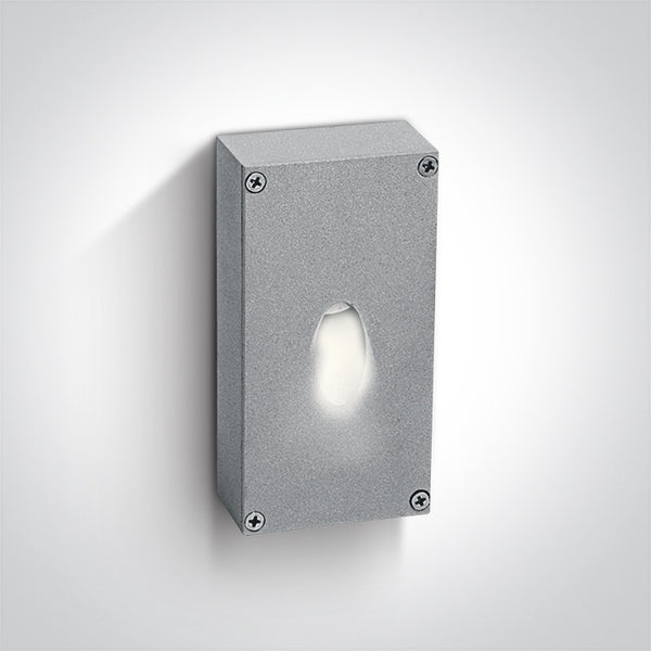 One Light 67242/G/D GREY LED DAYL 3w IP54