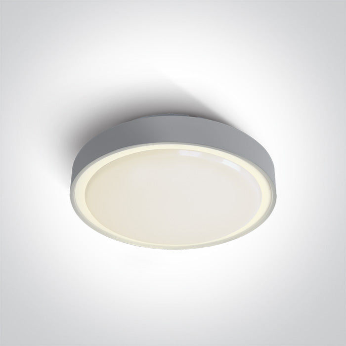 One Light 67280EA/G GREY IP65 2xE27 12W