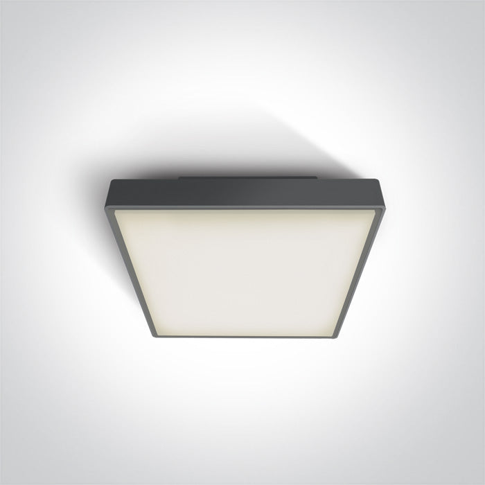 One Light 67282E/AN ANTHRACITE IP65 1xE27 12W