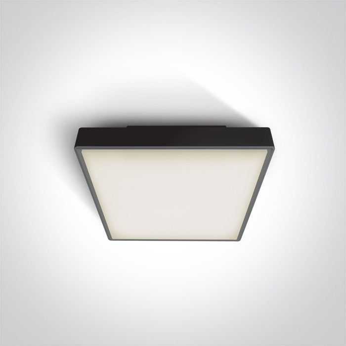 One Light 67282E/B BLACK IP65 1xE27 12W