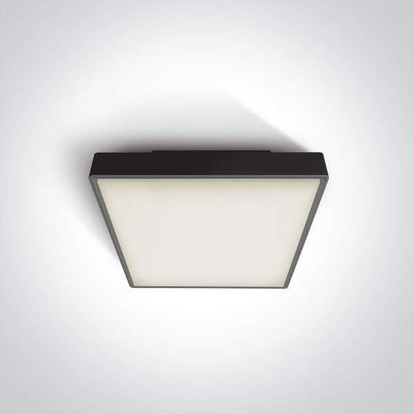 One Light 67282E/B BLACK IP65 1xE27 12W