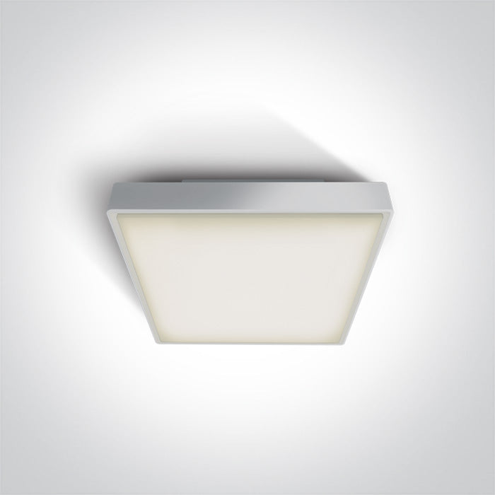 One Light 67282E/W WHITE IP65 1xE27 12W