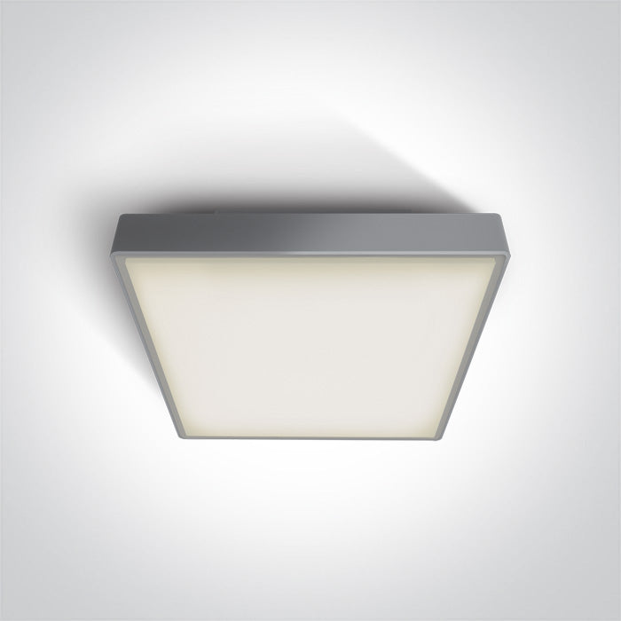 One Light 67282EA/G GREY IP65 2xE27 12W