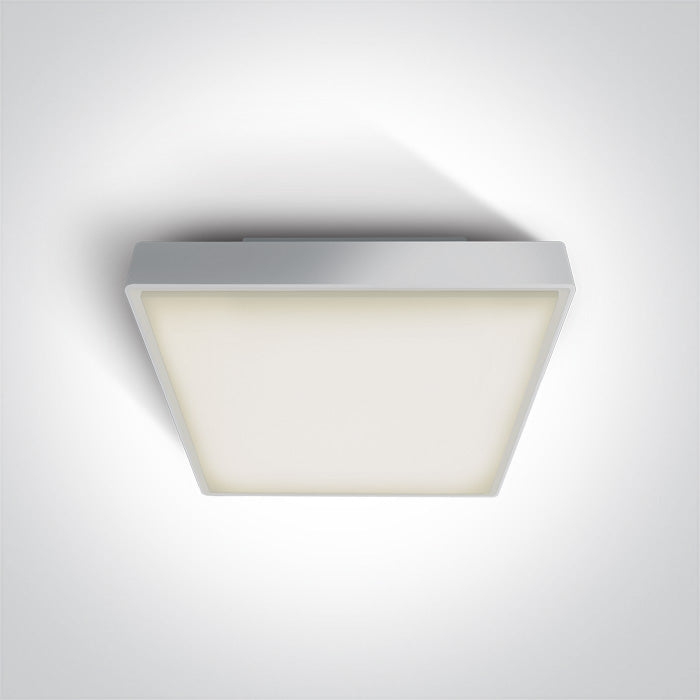One Light 67282EA/W WHITE IP65 2xE27 12W