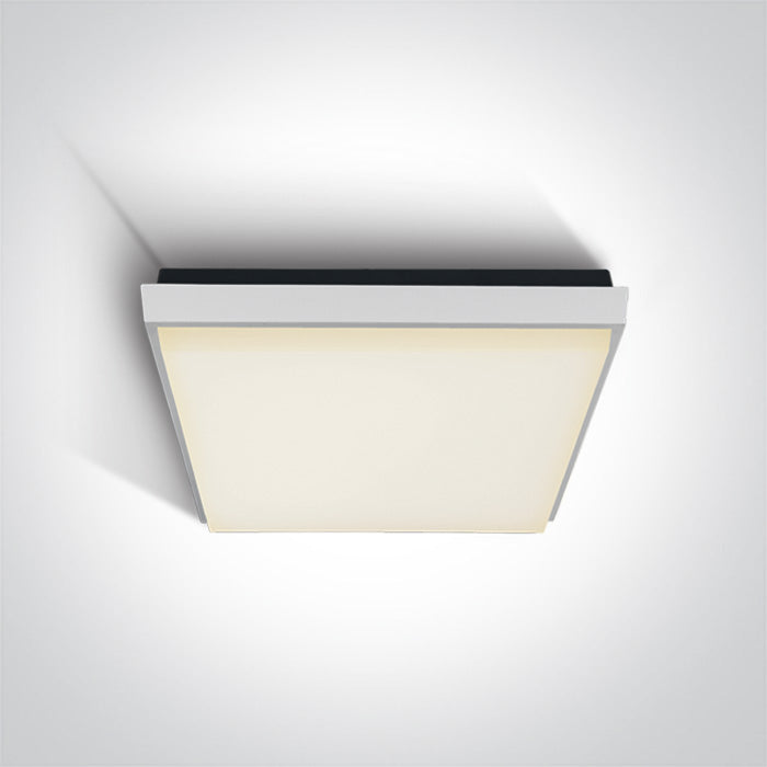 One Light 67363A/W/W WHITE PLAFO LED 30W WW IP54 100-240V