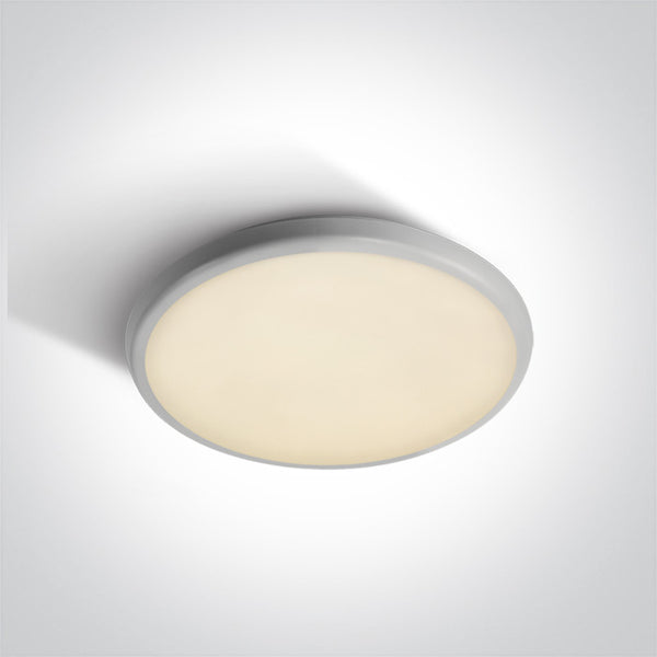 One Light 67368/W/V WHITE PLAFO 18W CCTV IP54 230V