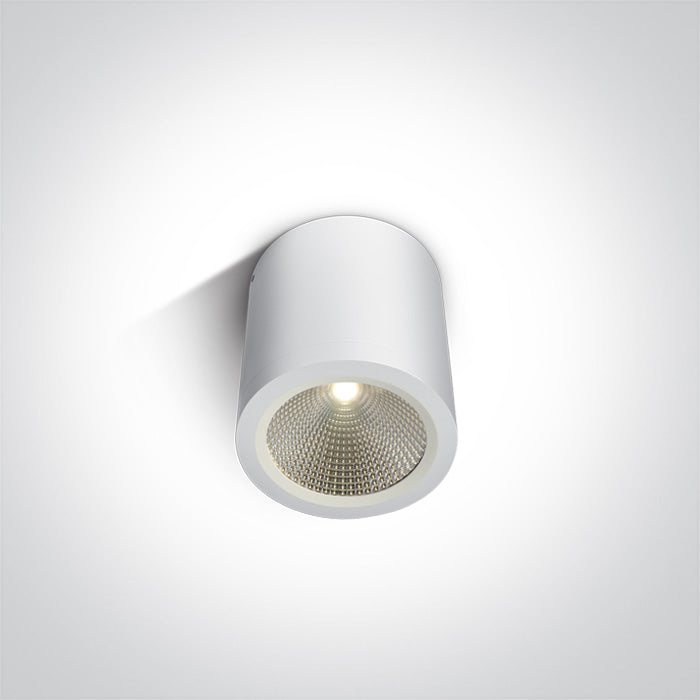 One Light 67380/W/W WHITE COB LED 10W WW IP54 60d 100-240V