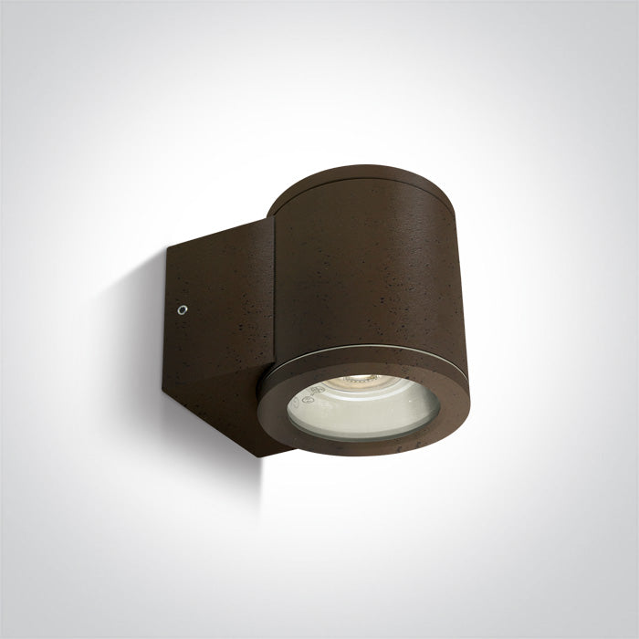 One Light 67400A/BR RUST BROWN WALL GU10 35W IP54