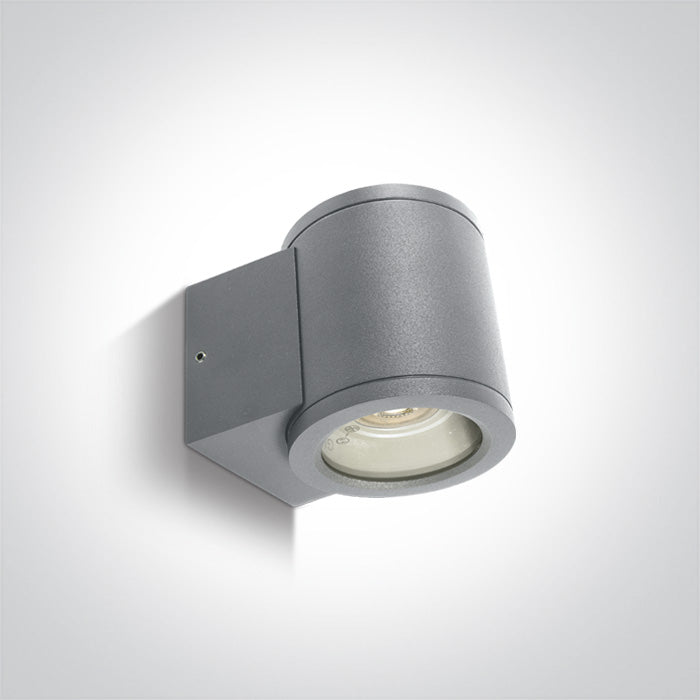 One Light 67400A/G GREY WALL GU10 35W IP54