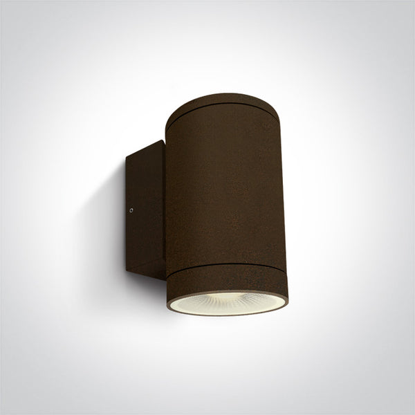 One Light 67400D/BR RUST BROWN WALL PAR30 20W E27 IP65