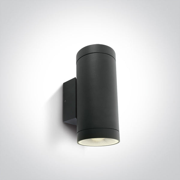 One Light 67400E/AN ANTHRACITE WALL 2xPAR30 20w E27 IP65