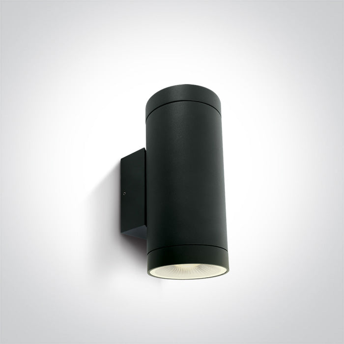 One Light 67400E/B BLACK WALL 2xPAR30 20w E27 IP65