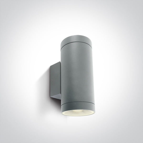 One Light 67400E/G GREY WALL 2xPAR30 20w E27 IP65