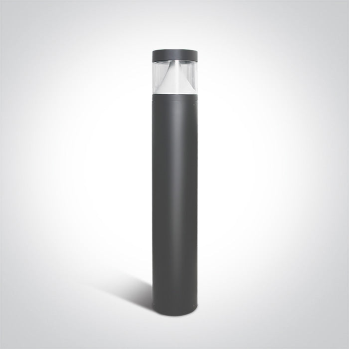 One Light 67410A/AN/C ANTHRACITE LED BOLLARD 100cm 20W CW IP65 230V