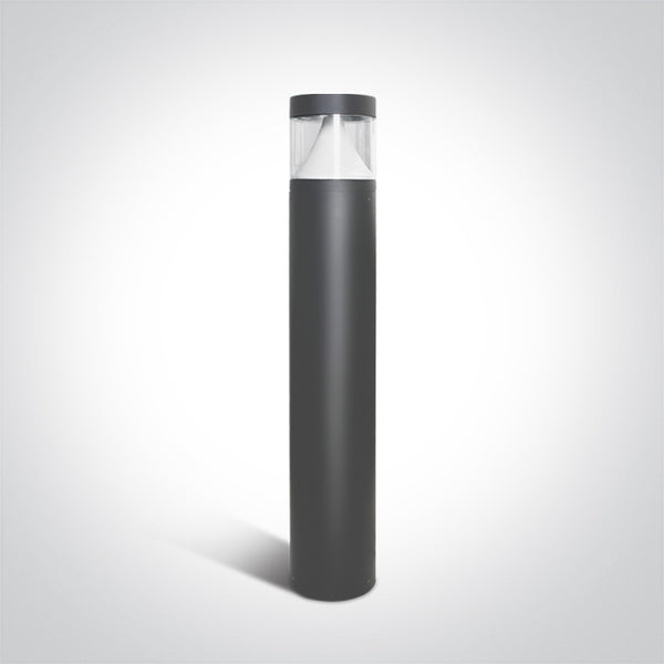 One Light 67410A/AN/C ANTHRACITE LED BOLLARD 100cm 20W CW IP65 230V