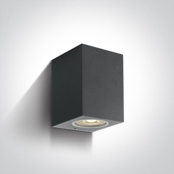 One Light 67426/AN ANTHRACITE WALL LIGHT GU10 7W IP65
