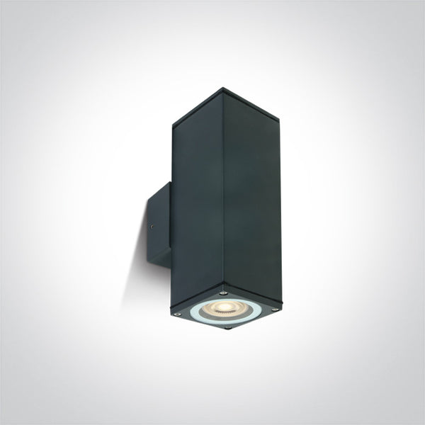 One Light 67426C/AN ANTHRACITE WALL 2xGU10 10w IP54 100-240V