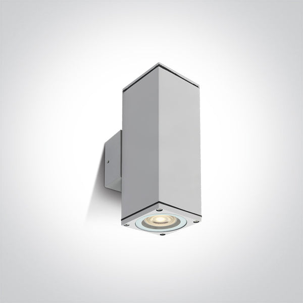 One Light 67426C/W WHITE WALL 2xGU10 10w IP54 100-240V