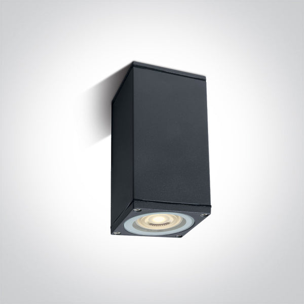 One Light 67426D/AN ANTHRACITE CEILING GU10 10w IP54 100-240V