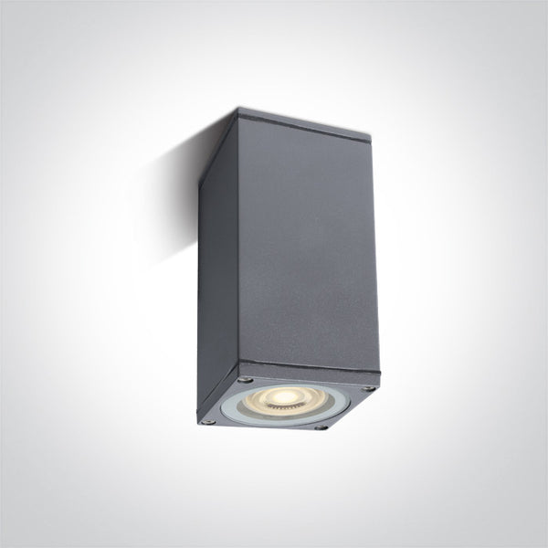One Light 67426D/G GREY CEILING GU10 10W IP54 100-240V