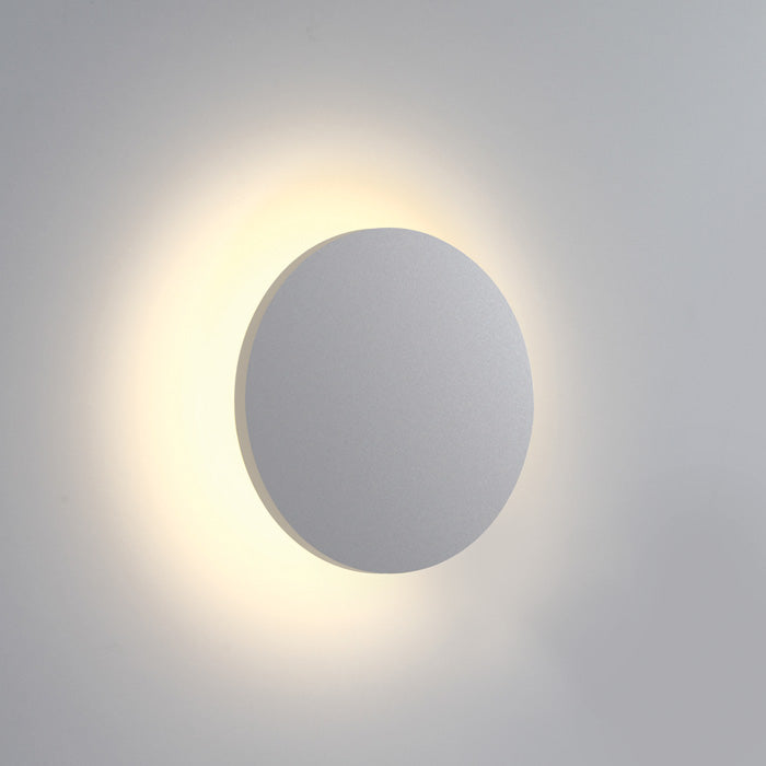One Light 67450/W/W WHITE WALL LED 7W WW IP54 230V DARK LIGHT