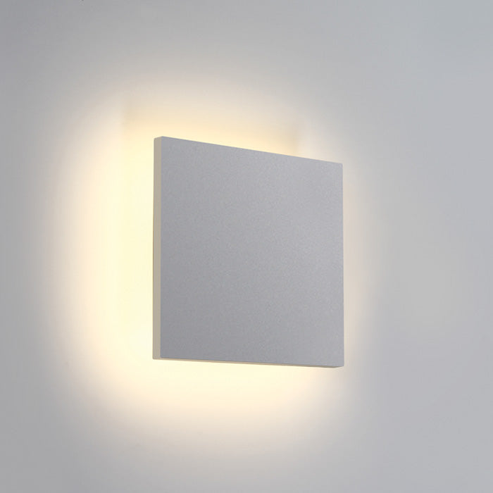 One Light 67450A/W/W WHITE WALL LED 7W WW IP54 230V DARK LIGHT