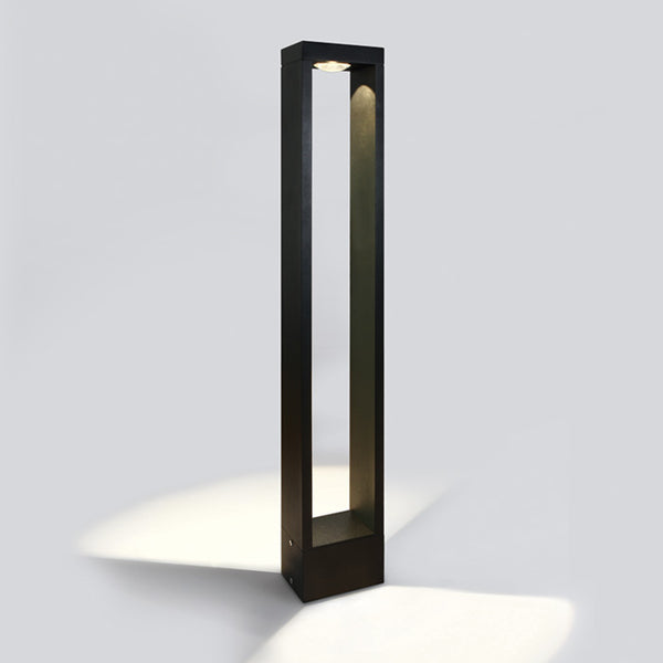 One Light 67470A/B/W BLACK LED BOLLARD 80cm 10W WW IP65 100-240V