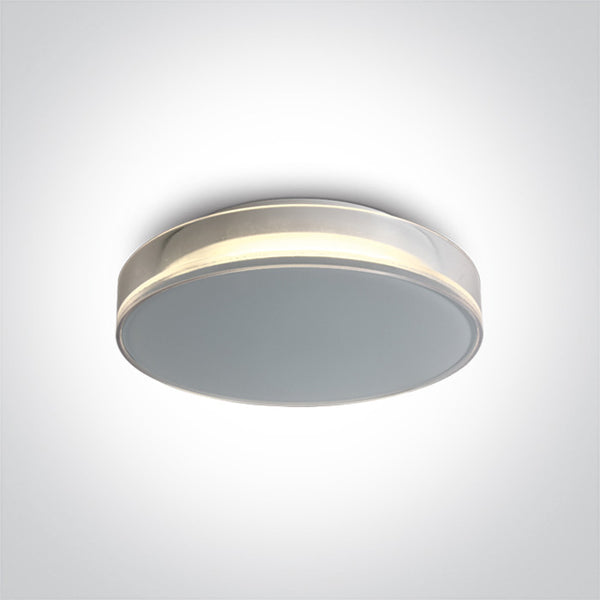 One Light 67478/W/W WHITE LED 12W WW IP65 230V DARK LIGHT