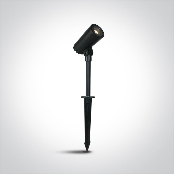 One Light 67482/AN/W ANTHRACITE LED ZOOMABLE LED SPIKE 20-60deg 11W WW IP65 100-240V