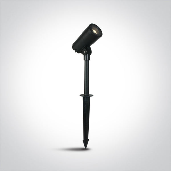One Light 67482/AN/W ANTHRACITE LED ZOOMABLE LED SPIKE 20-60deg 11W WW IP65 100-240V