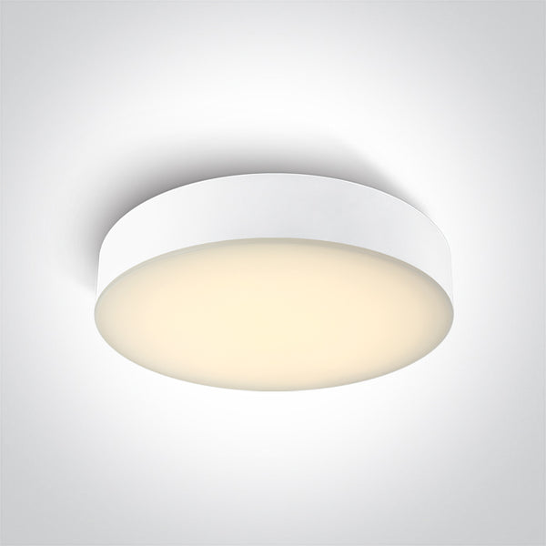 One Light 67498/W/V WHITE PLAFO 20W CCTV IP65 230V